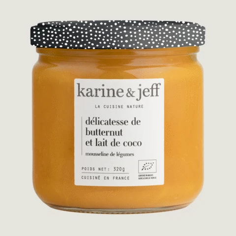 Délicatesse van butternut en kokosmelk