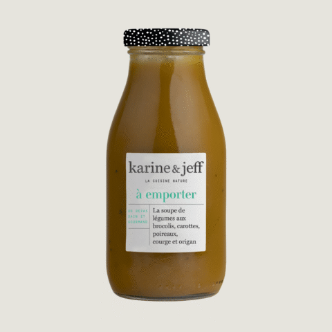 Groentesoep - broccoli, wortelen, prei, pompoen en oregano 0,25 L