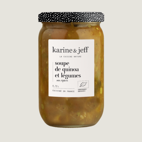 Soep van quinoa en groenten - met kruiden
