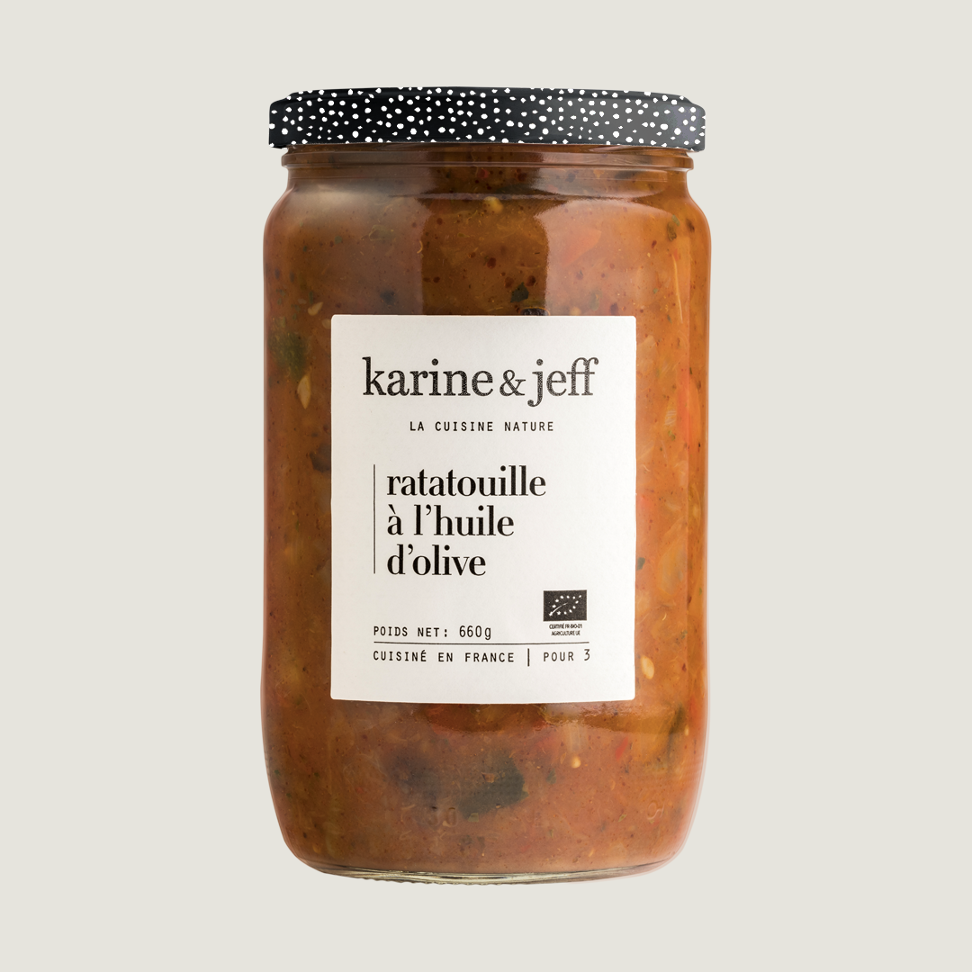 Ratatouille met olijfolie