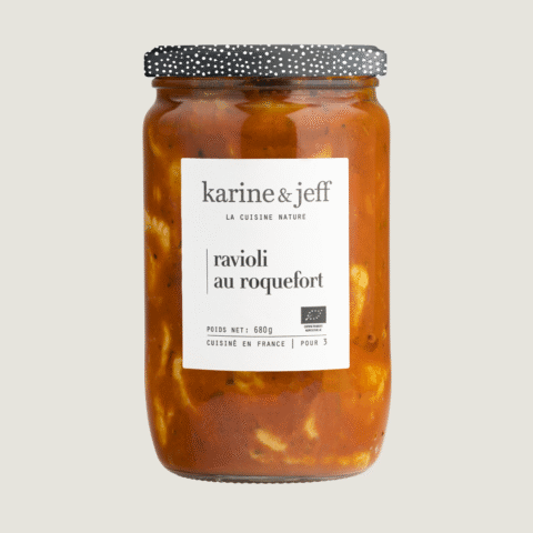 Ravioli met roquefort