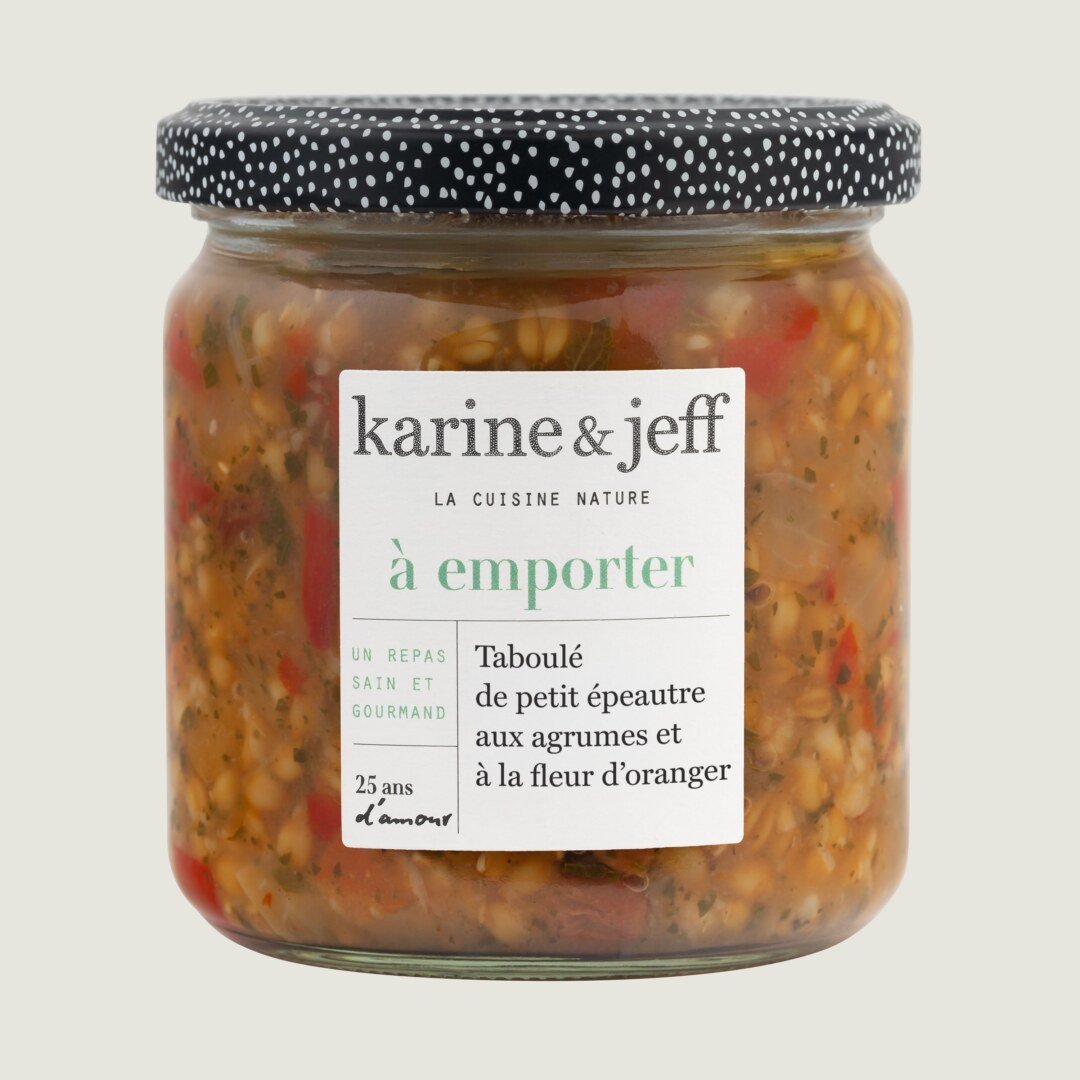 Tabouleh van eenkoorn met citrus en oranjebloesem